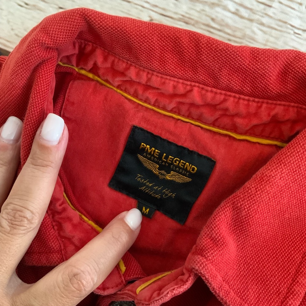 PME‎ Legend Burnt Orange Polo - Medium - Picture 4 of 5